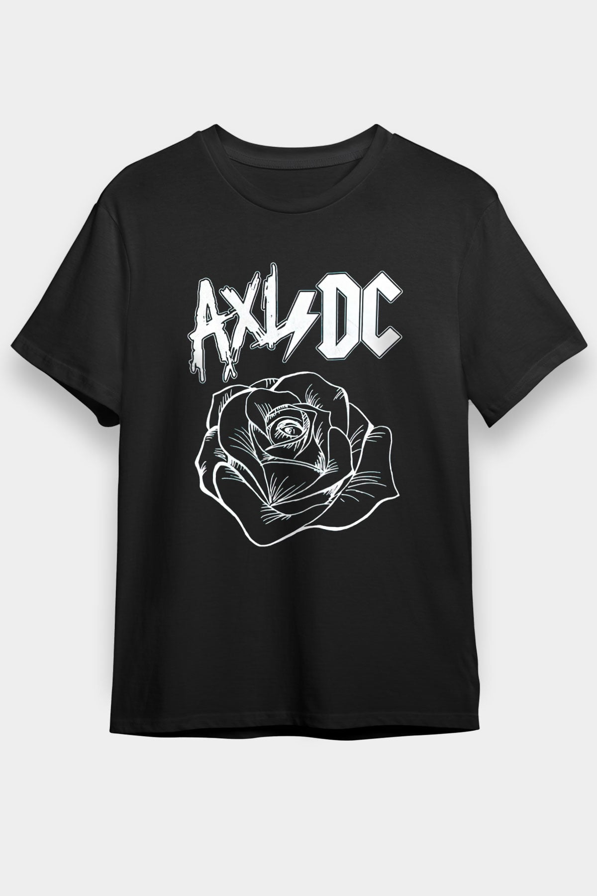Axl Rose Siyah Unisex Tişört T-Shirt - TişörtFabrikası