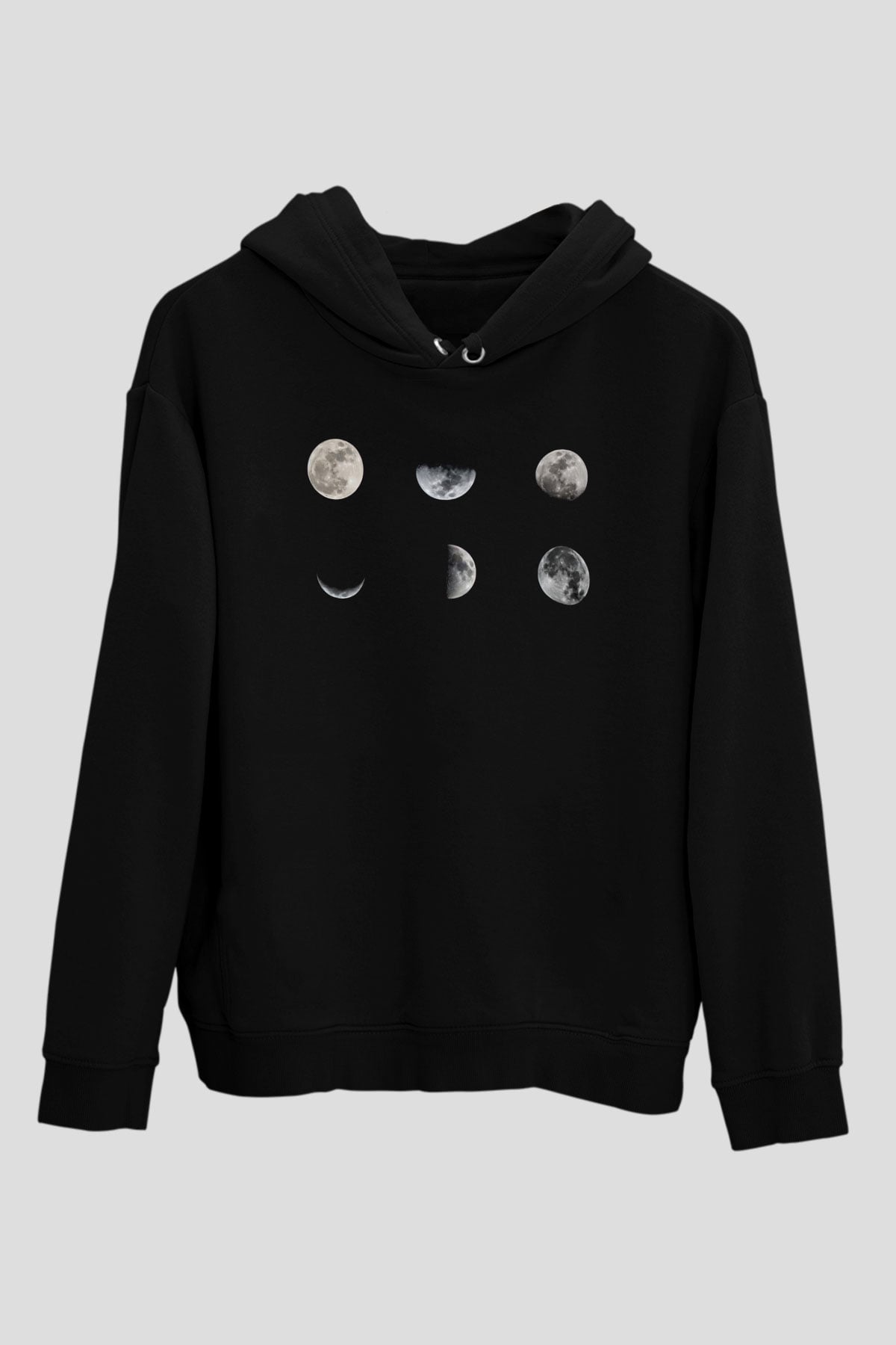 Ay Siyah Unisex Hoodie