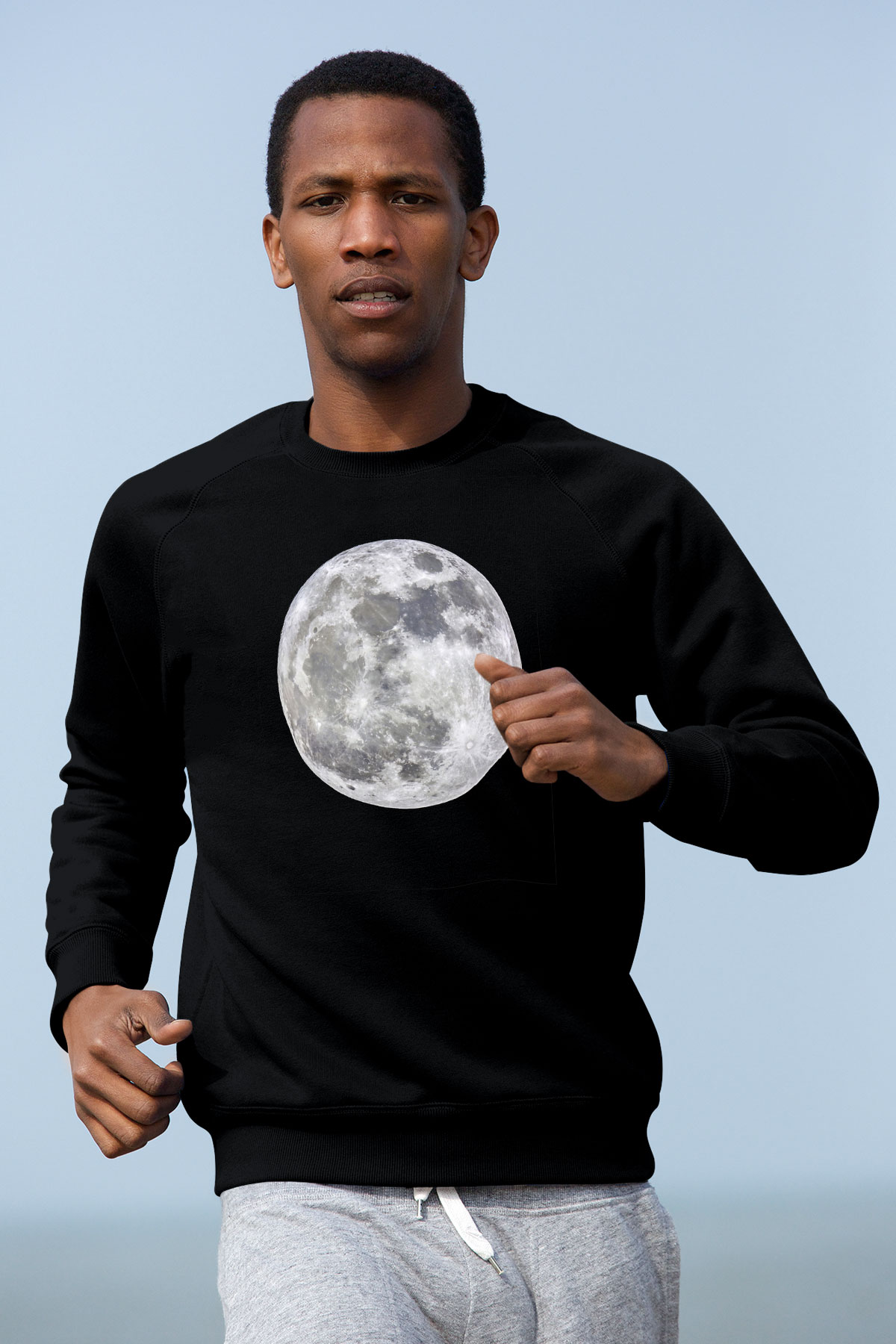 Ay Siyah Unisex Sweatshirt