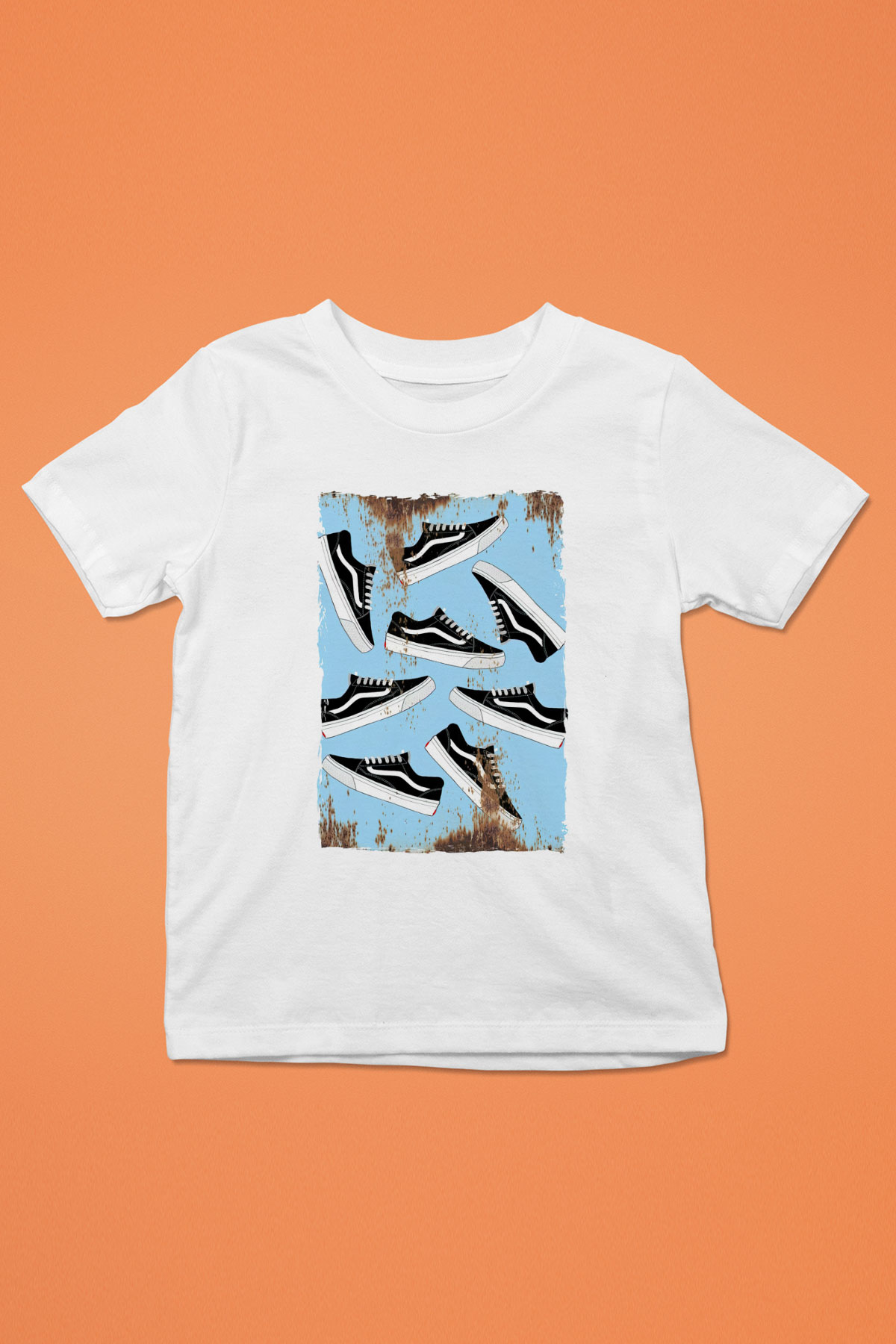 Ayakkabıcı Beyaz Unisex Çocuk Tişört