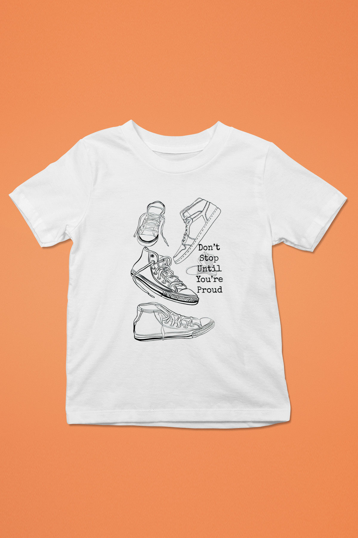 Ayakkabıcı Beyaz Unisex Çocuk Tişört