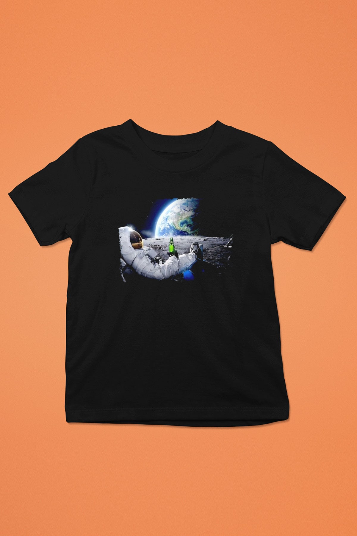 Ayda Bira Keyfi Baskılı Unisex Siyah  Çocuk Tişört