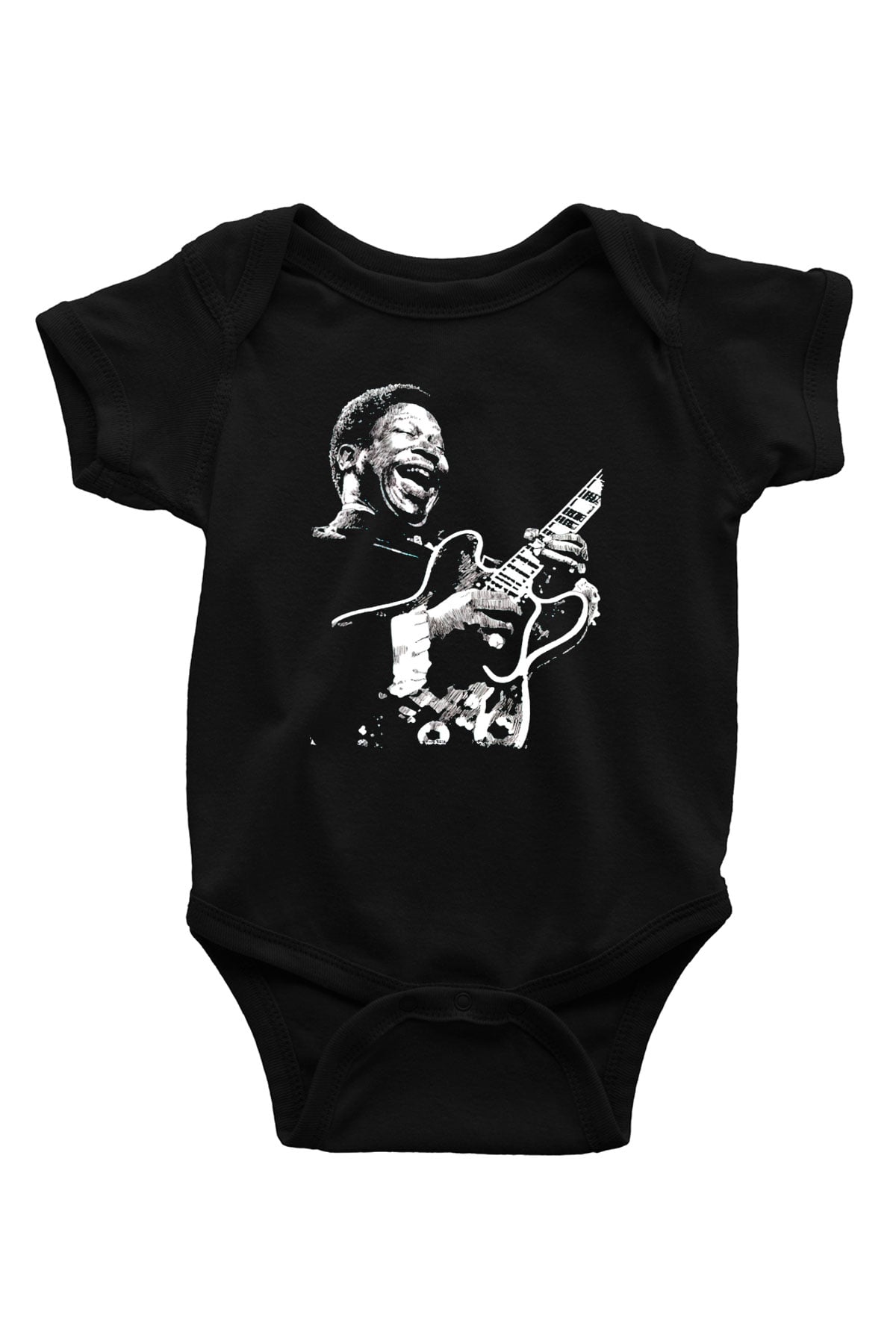 B.B. King Siyah Bebek Body - Zıbın