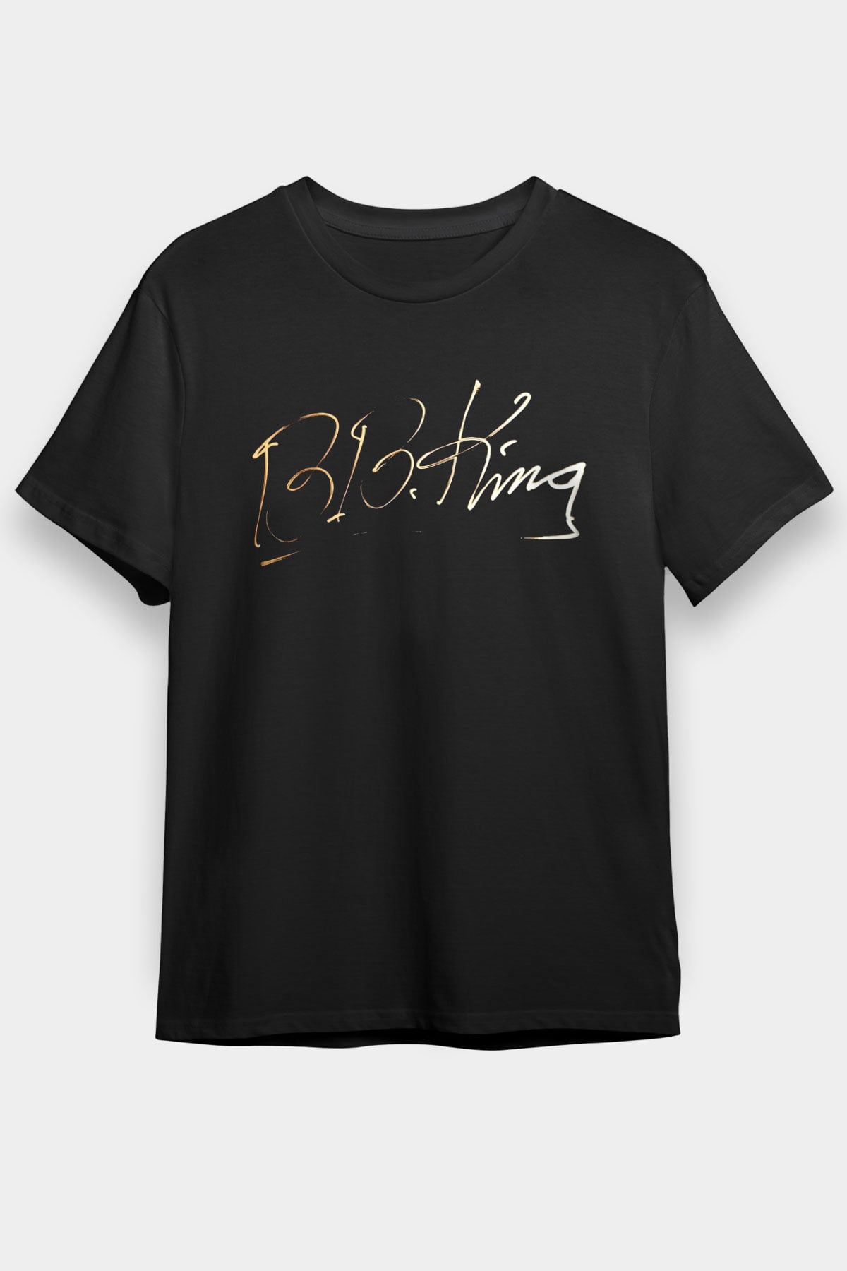 B.B. King Siyah Unisex Tişört T-Shirt - TişörtFabrikası