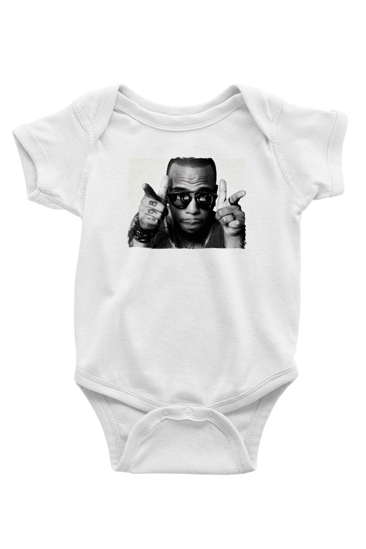 B.o.B Beyaz Bebek Body - Zıbın