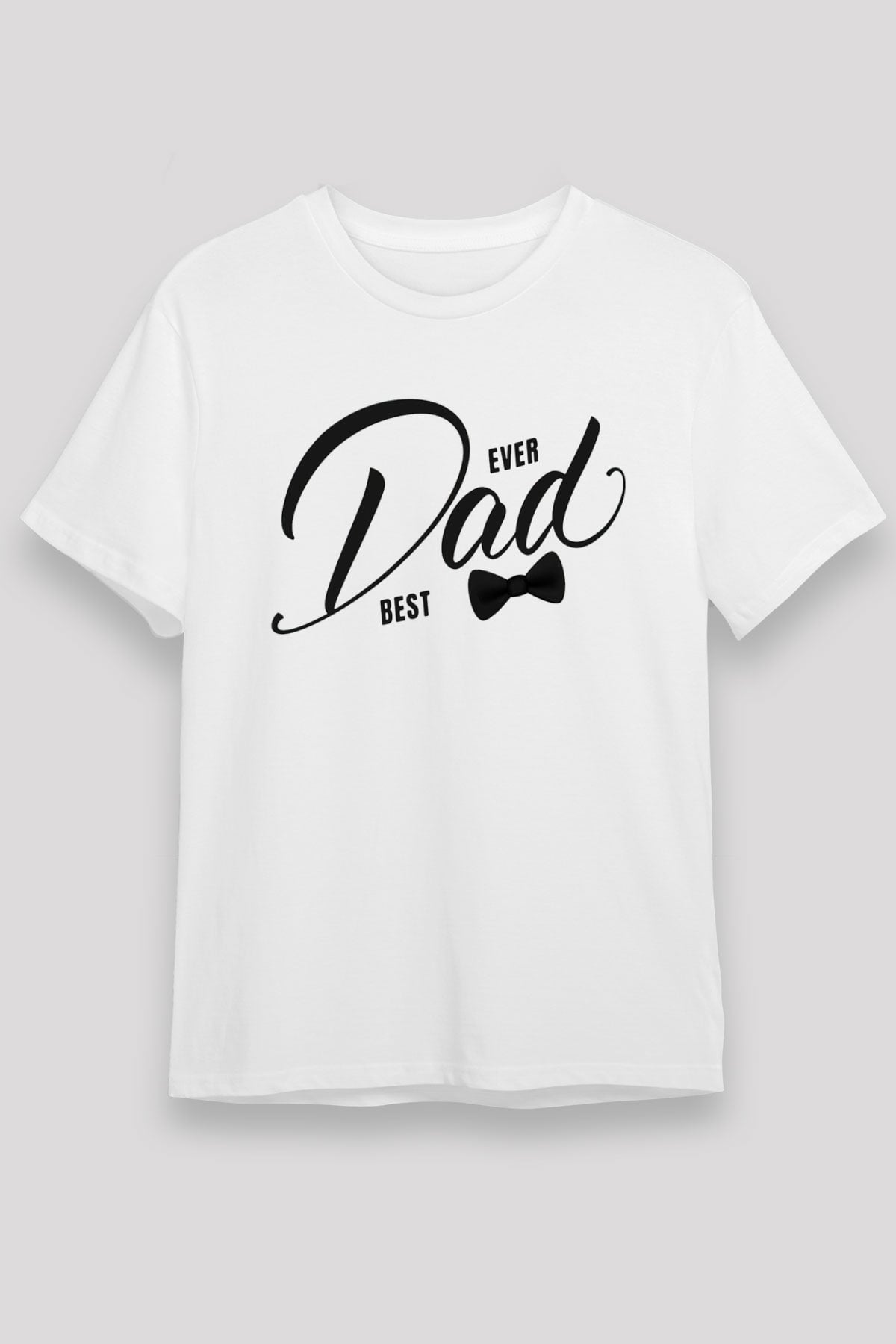 Babalar Günü Beyaz Unisex Tişört T-Shirt - TişörtFabrikası