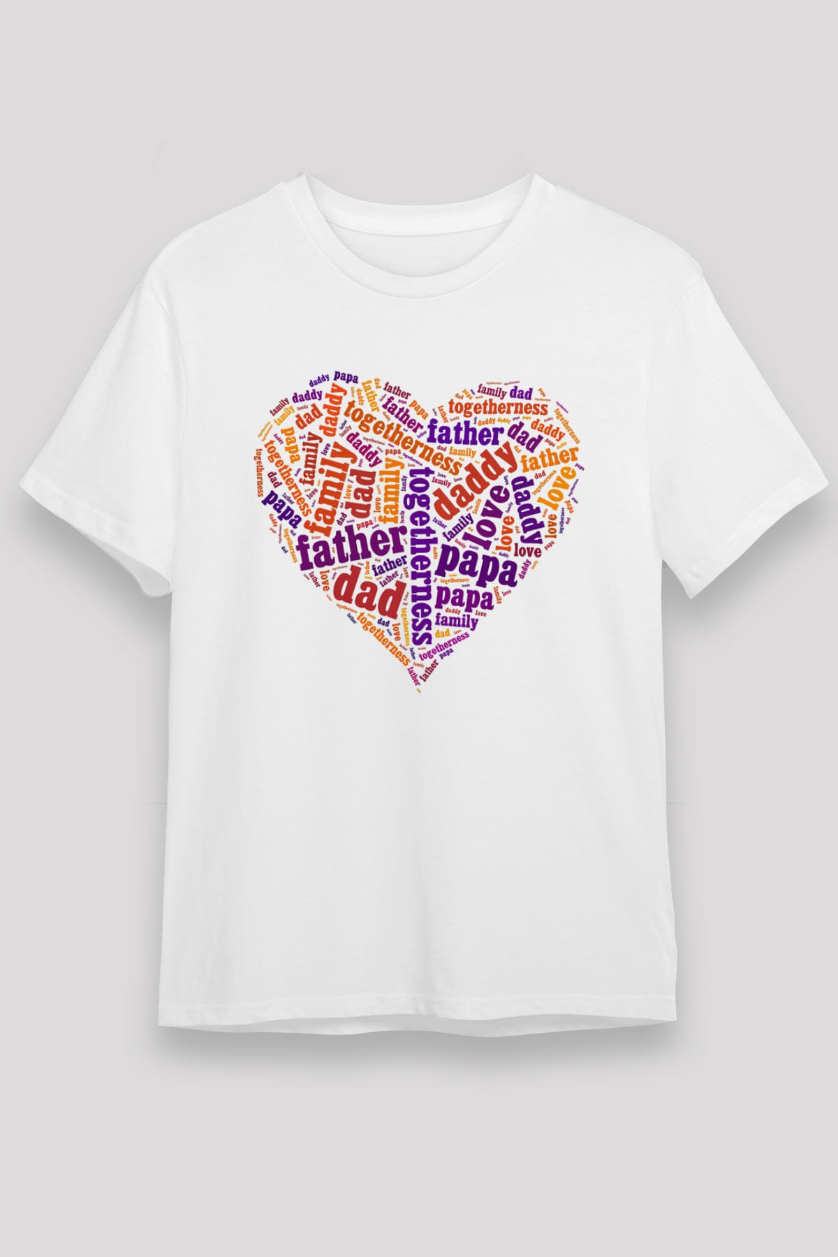 Babalar Günü Beyaz Unisex Tişört T-Shirt - TişörtFabrikası