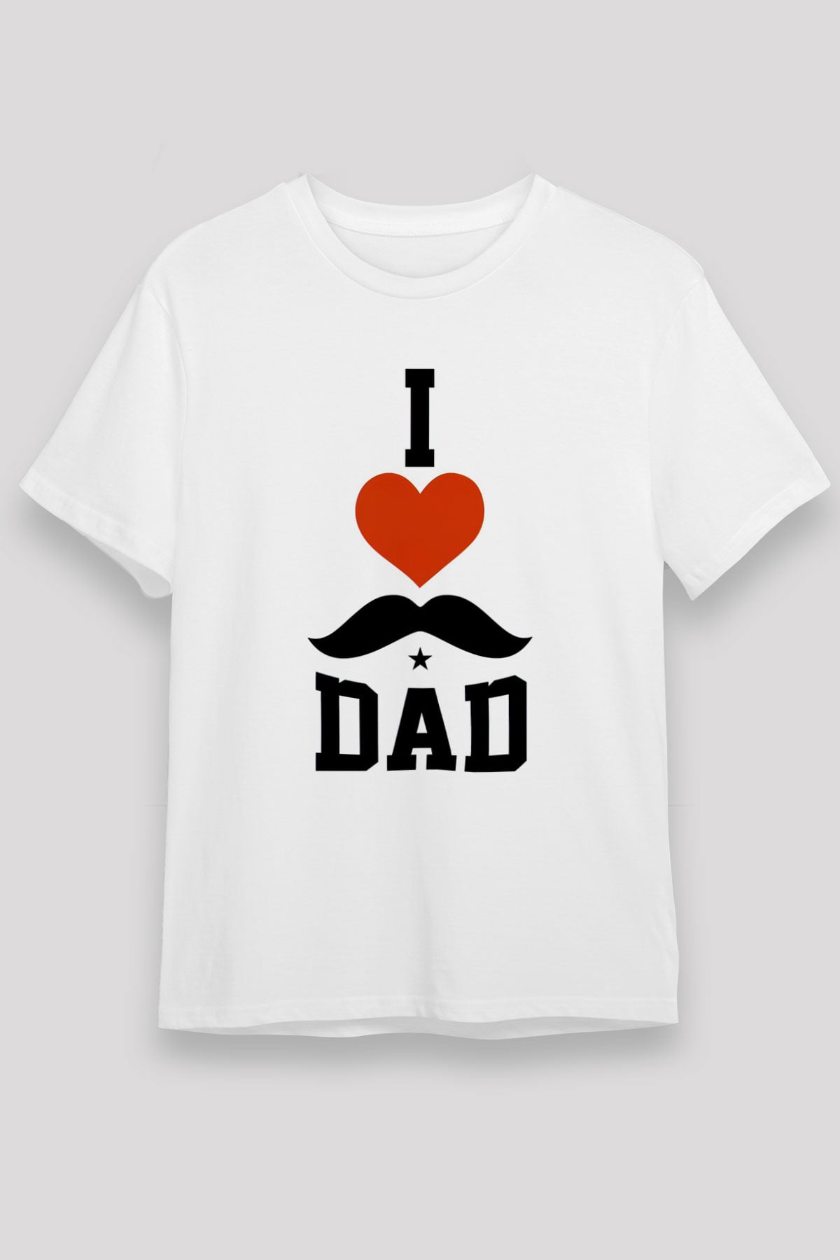 Babalar Günü Beyaz Unisex Tişört T-Shirt - TişörtFabrikası