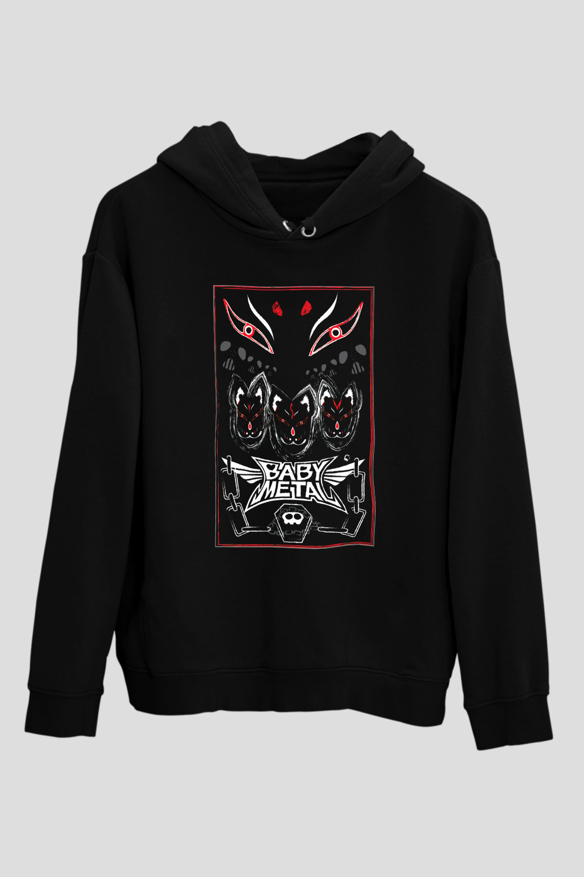 Babymetal Siyah Unisex Hoodie