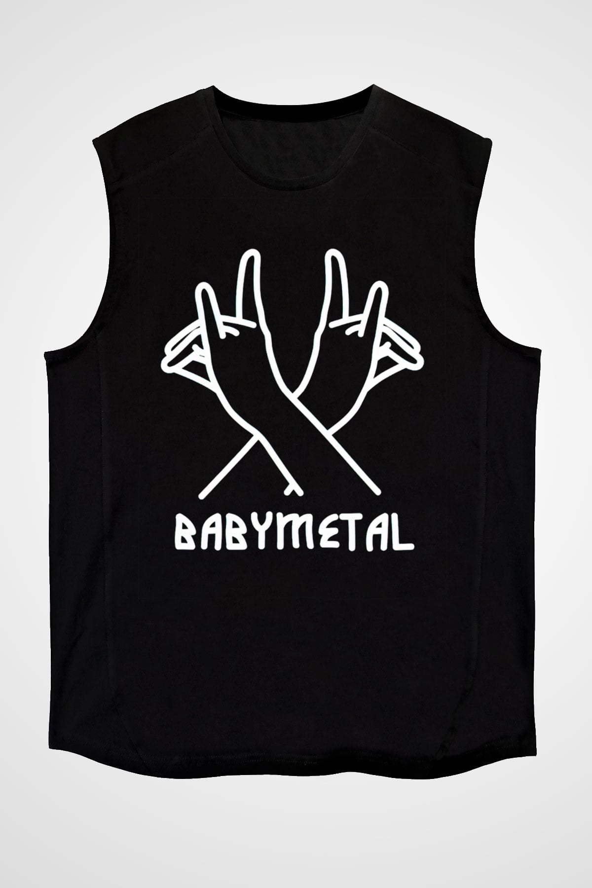 Babymetal Siyah Unisex Kolsuz Tişört