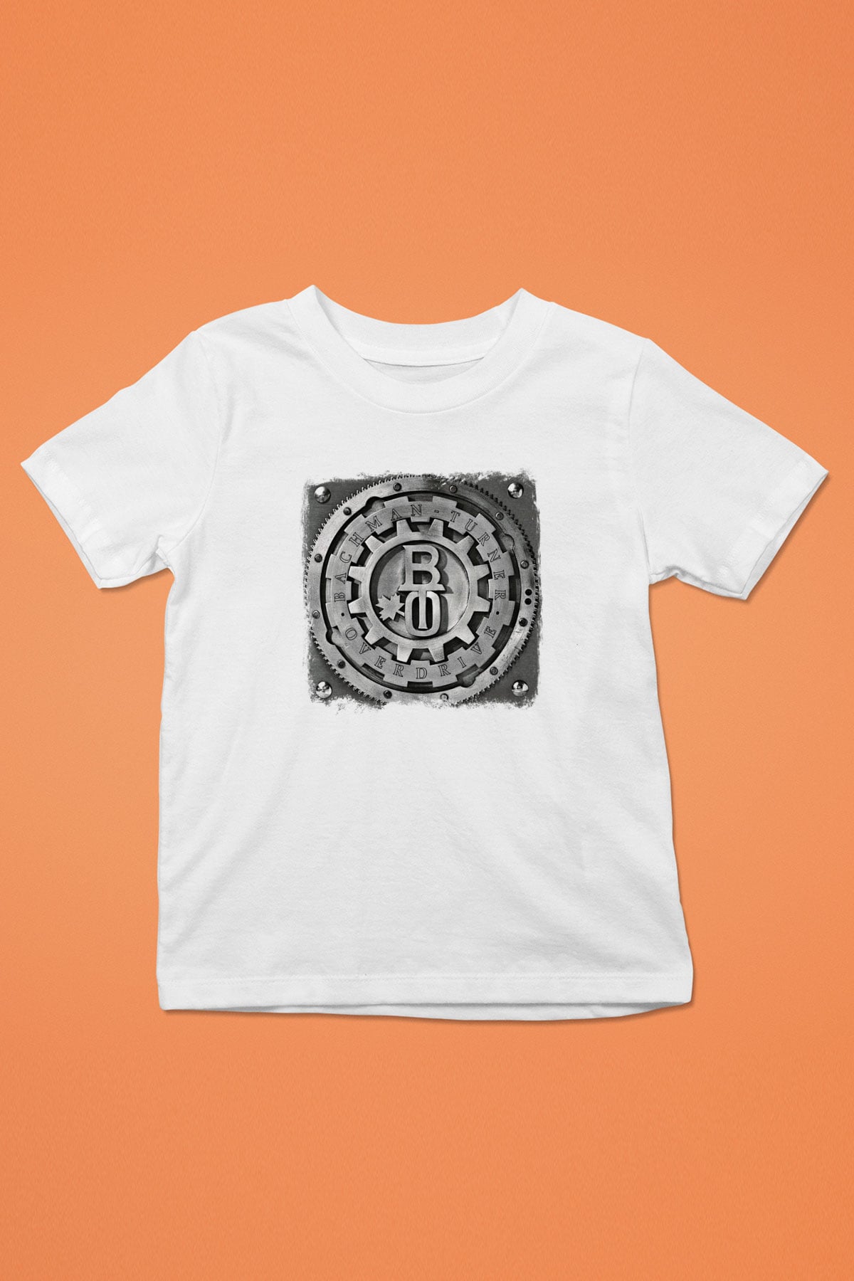 Bachman–Turner Overdrive Baskılı Unisex Beyaz Çocuk Tişört