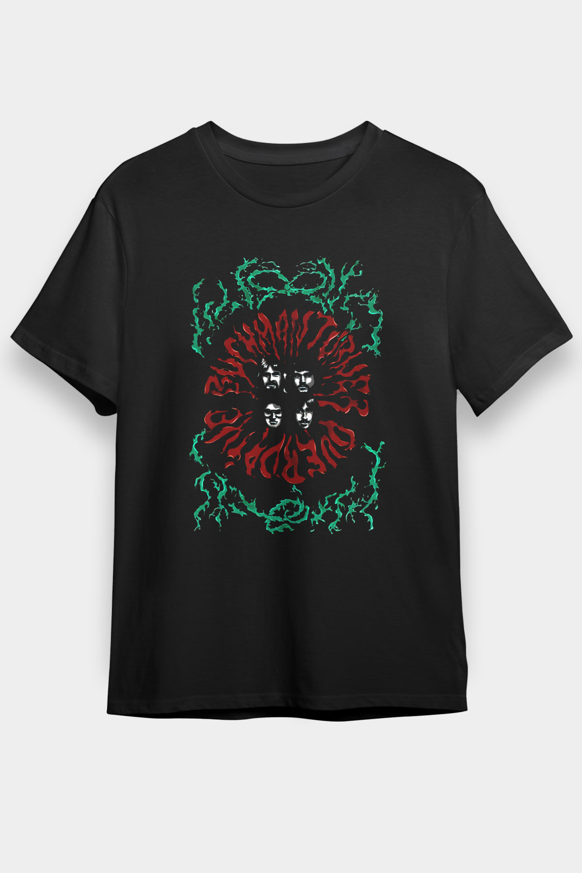 Bachman-Turner Overdrive Siyah Unisex Tişört T-Shirt - TişörtFabrikası