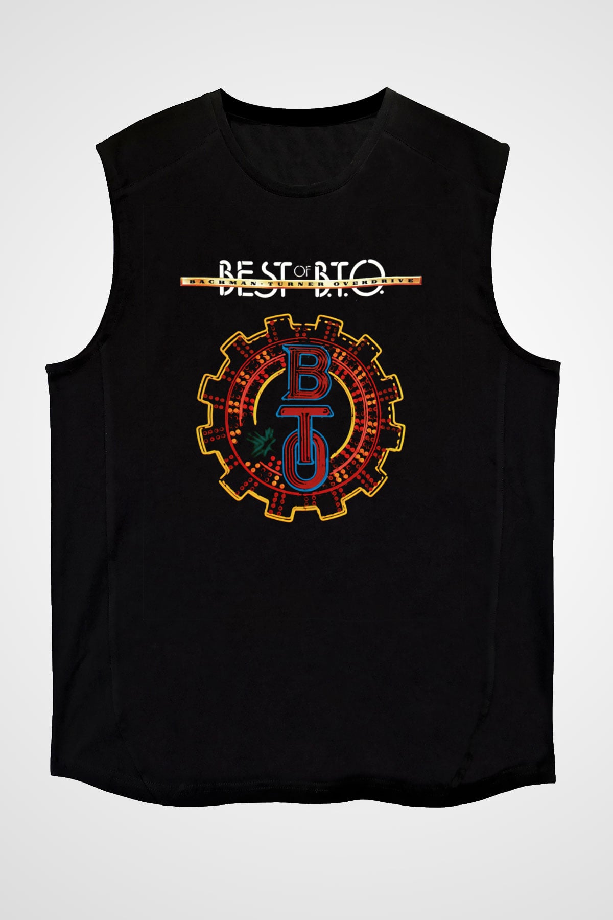 Bachman-Turner Overdrive Siyah Unisex Kolsuz Tişört