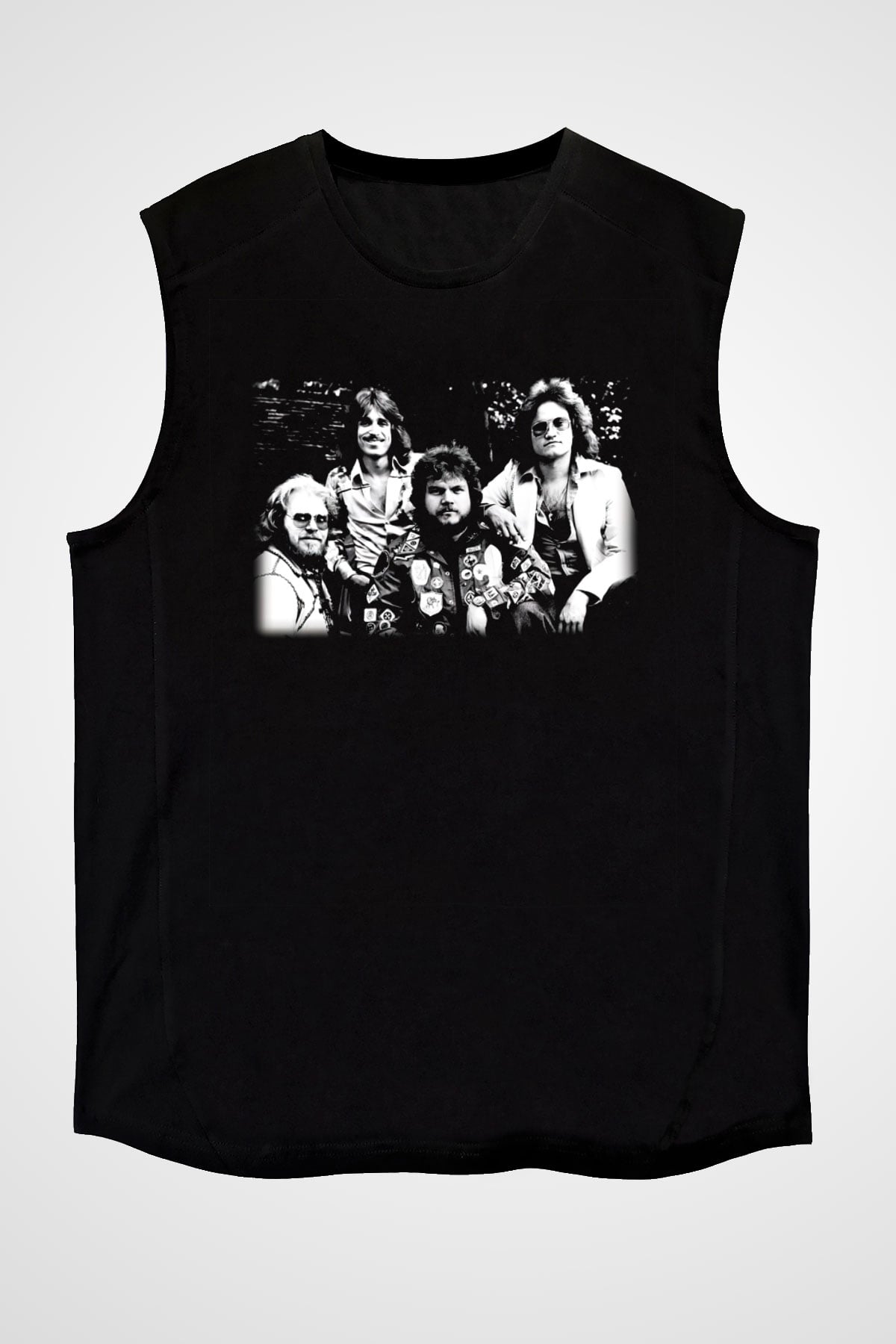 Bachman-Turner Overdrive Siyah Unisex Kolsuz Tişört