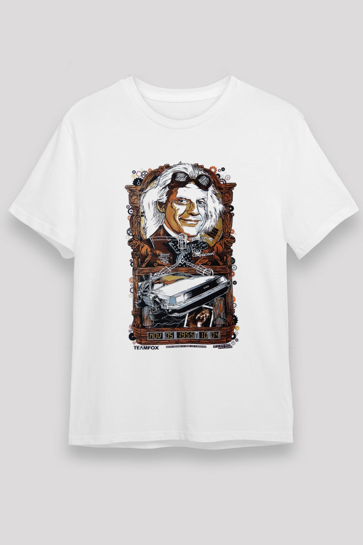 Back to the future Geleceğe Dönüş Beyaz Unisex Tişört