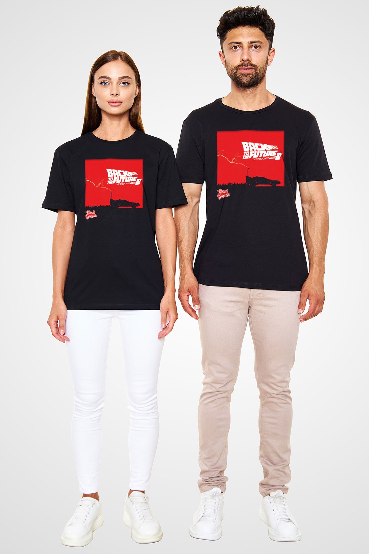Back to the future Geleceğe Dönüş Siyah Unisex Tişört