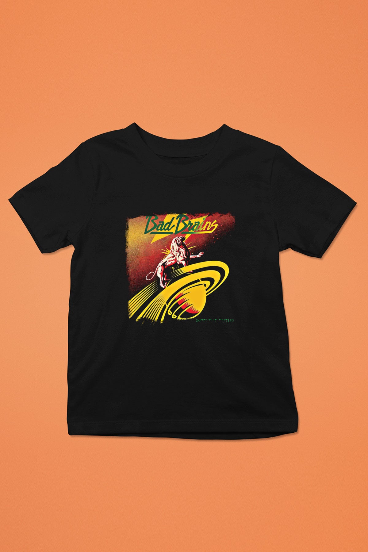 Bad Brains Baskılı Unisex Siyah Çocuk Tişört