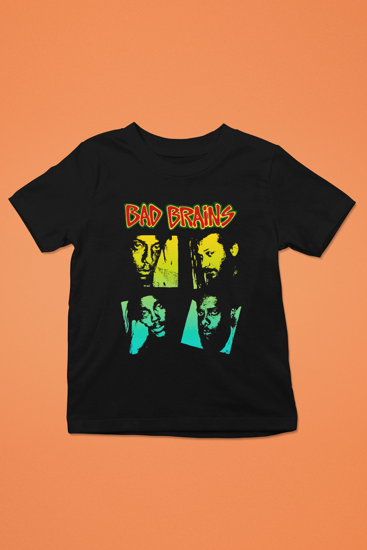 Bad Brains Siyah Unisex Çocuk Tişört
