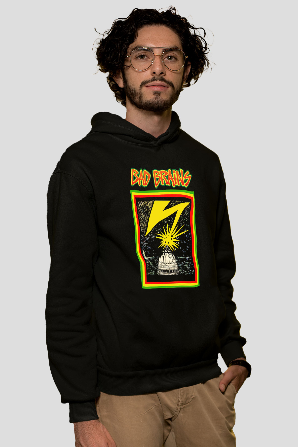 Bad Brains Siyah Unisex Hoodie