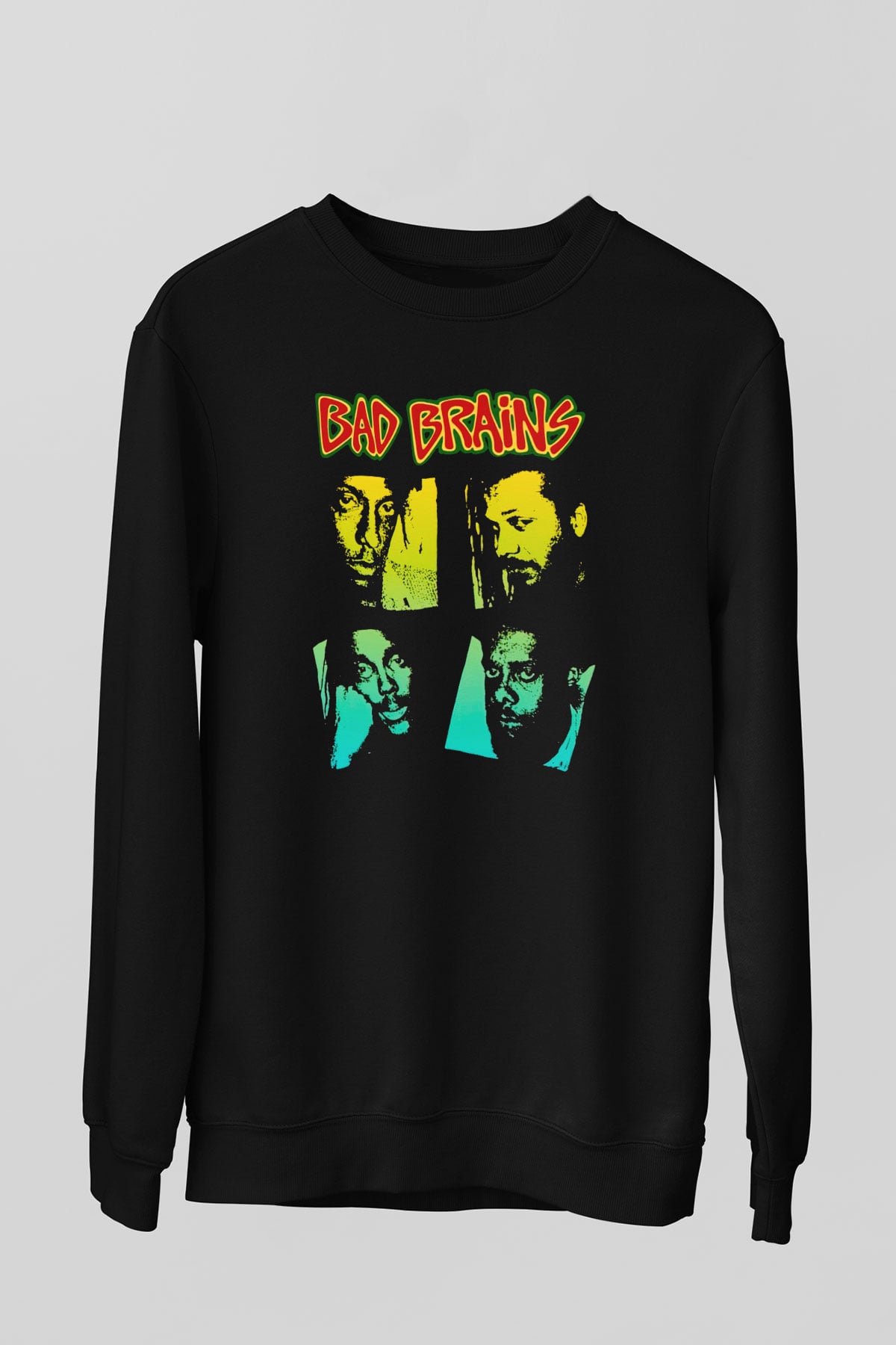 Bad Brains Siyah Unisex Sweatshirt