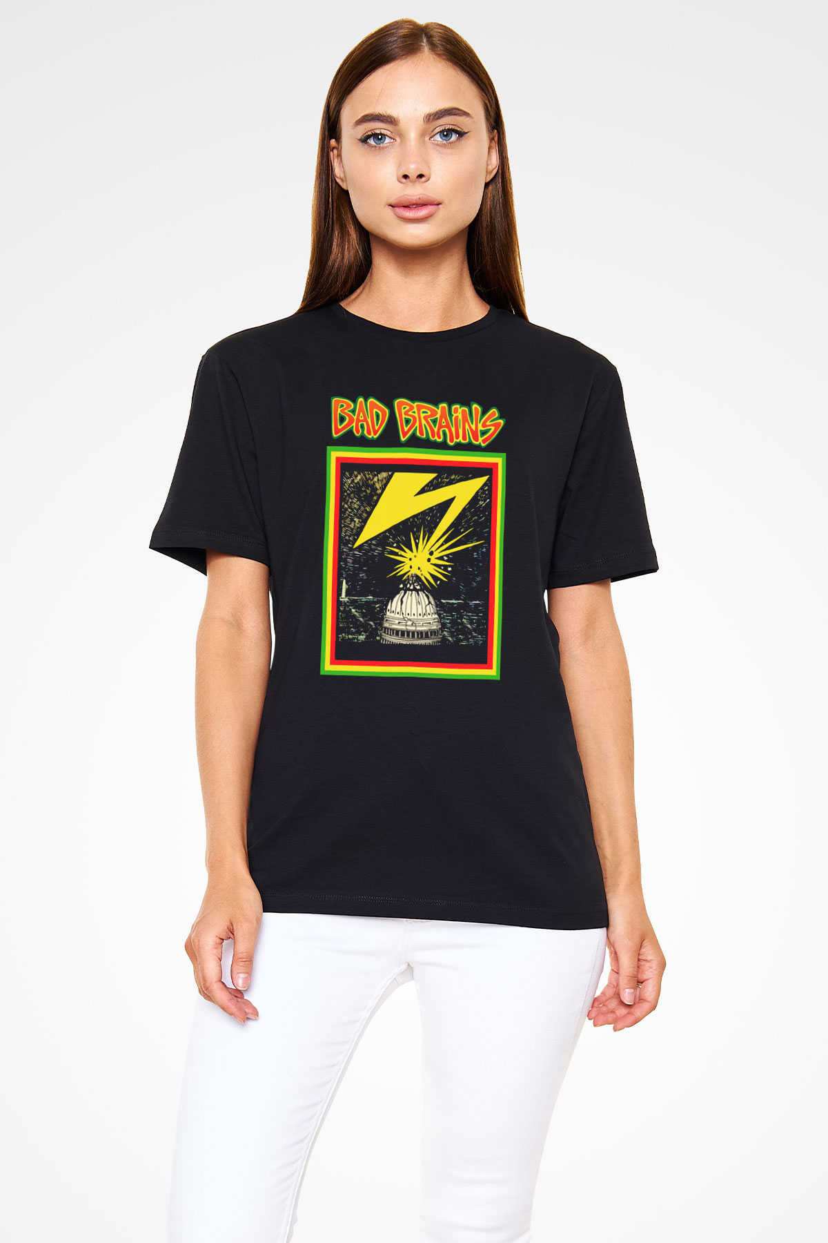 Bad Brains Siyah Unisex Tişört T-Shirt - TişörtFabrikası