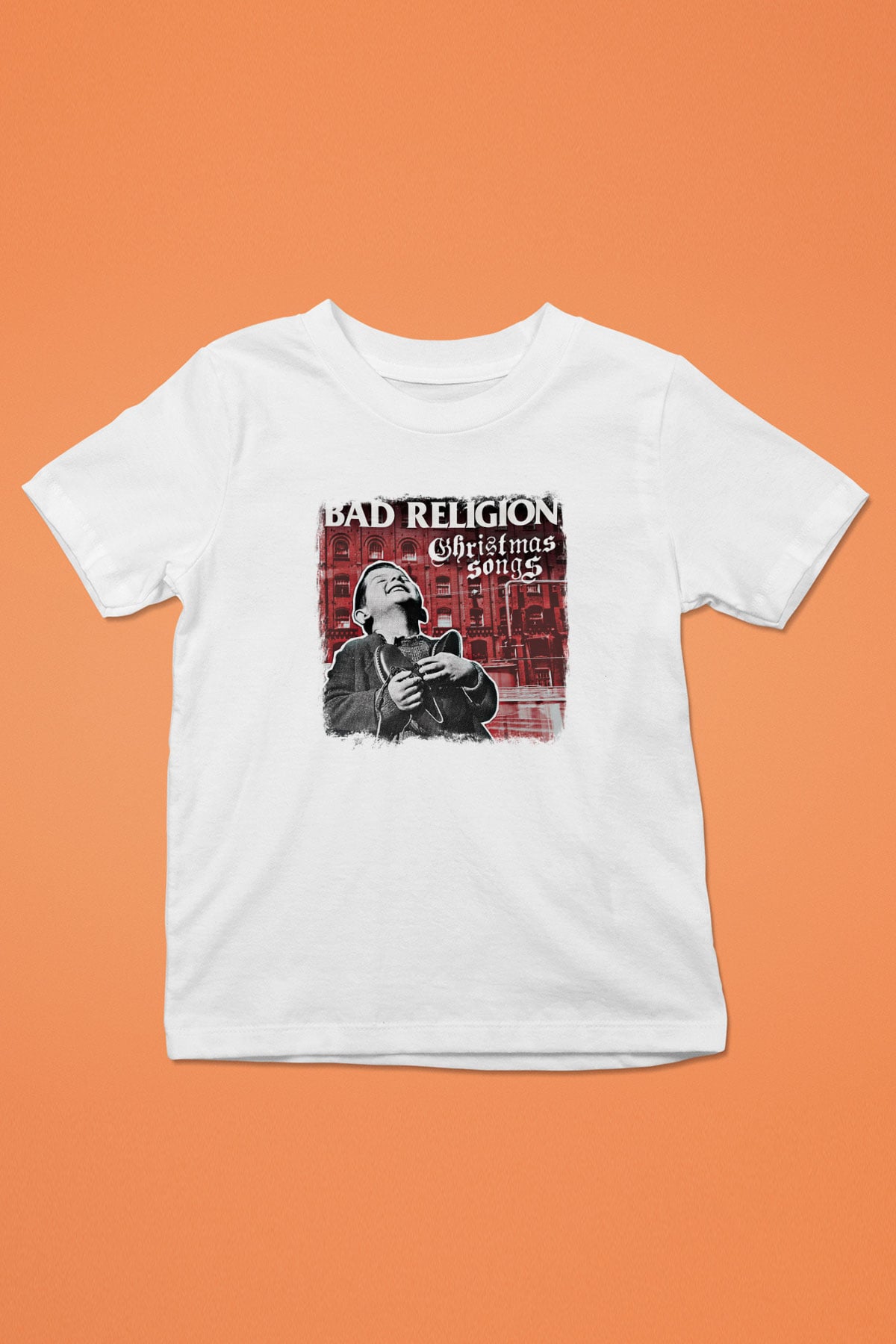 Bad Religion Baskılı Unisex Beyaz Çocuk Tişört