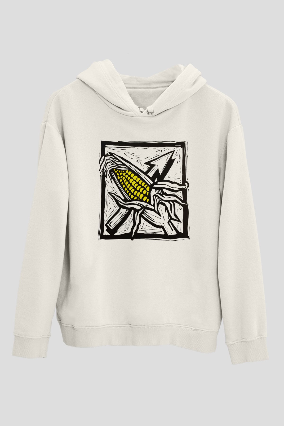 Bad Religion Beyaz Unisex Kapüşonlu Sweatshirt