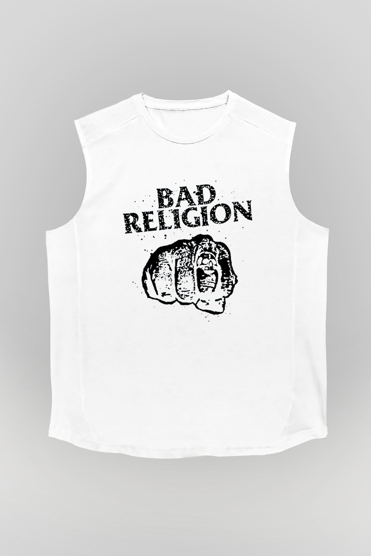 Bad Religion Beyaz Unisex Kolsuz Tişört