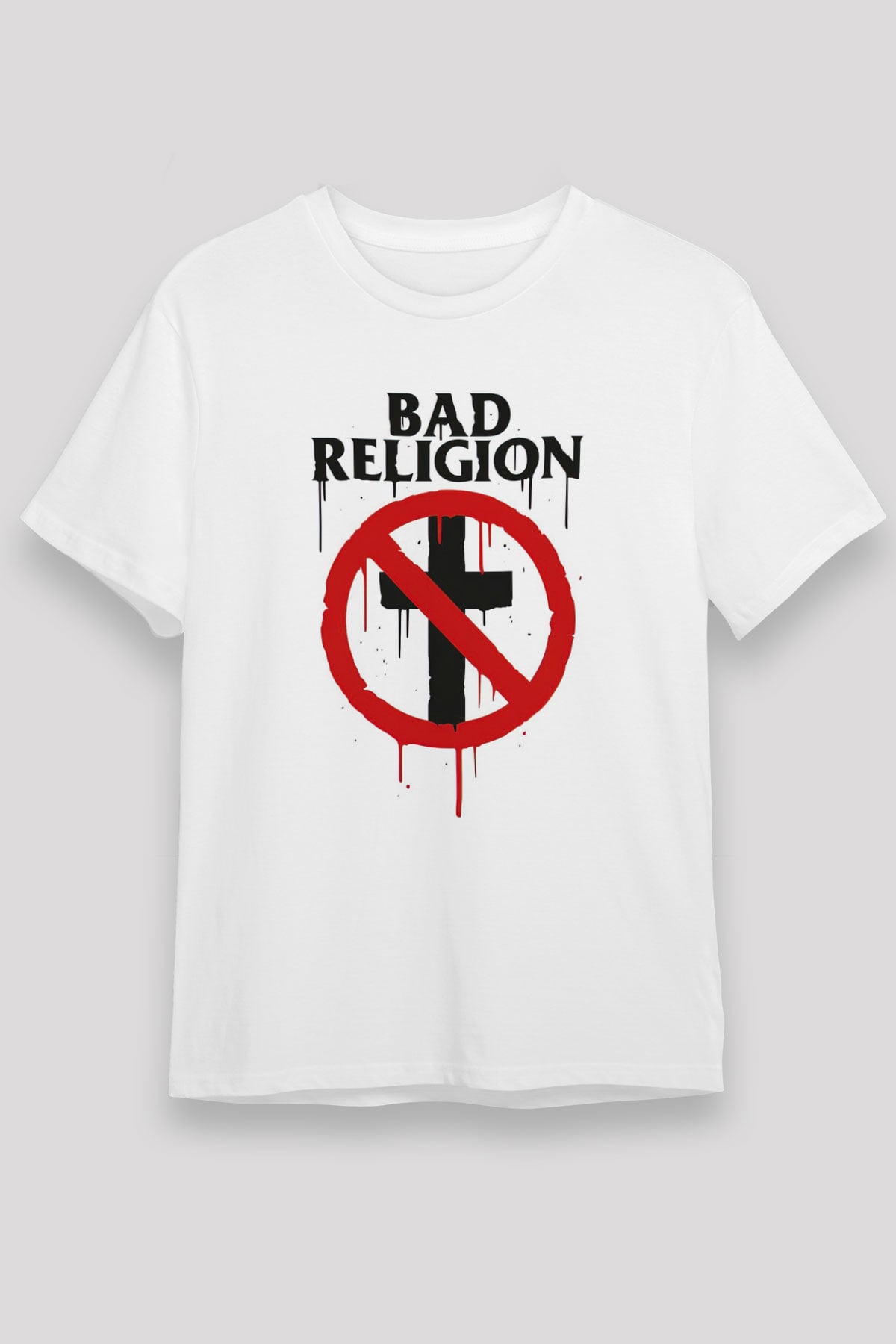 Bad Religion Beyaz Unisex Tişört T-Shirt - TişörtFabrikası