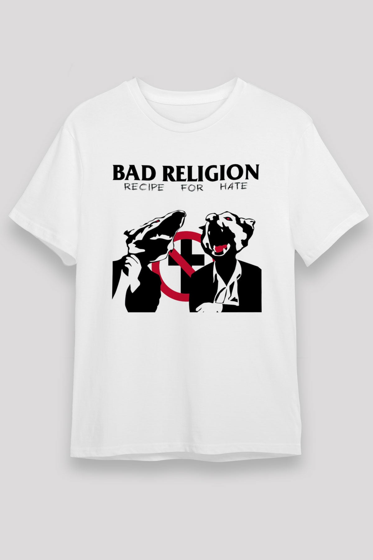 Bad Religion Beyaz Unisex Tişört T-Shirt - TişörtFabrikası