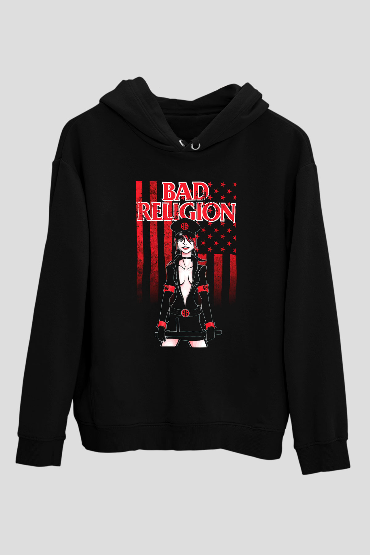 Bad Religion Siyah Unisex Hoodie