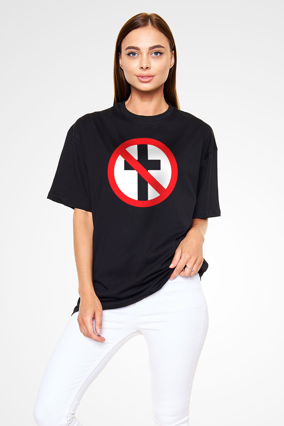 Bad Religion Siyah Unisex Oversize Tişört T-Shirt