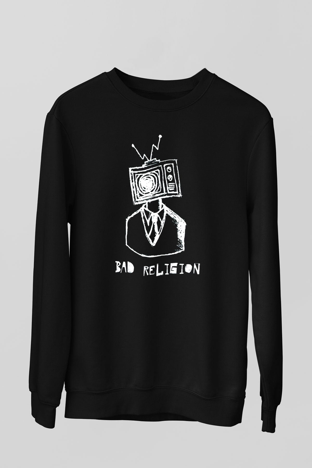 Bad Religion Siyah Unisex Sweatshirt