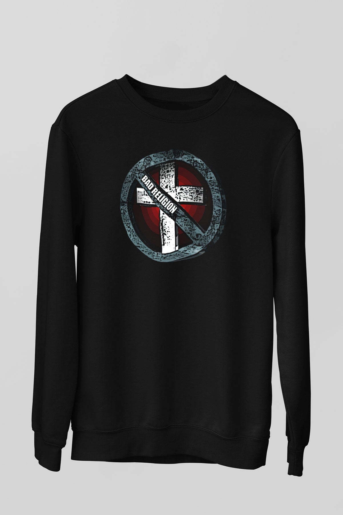 Bad Religion Siyah Unisex Sweatshirt