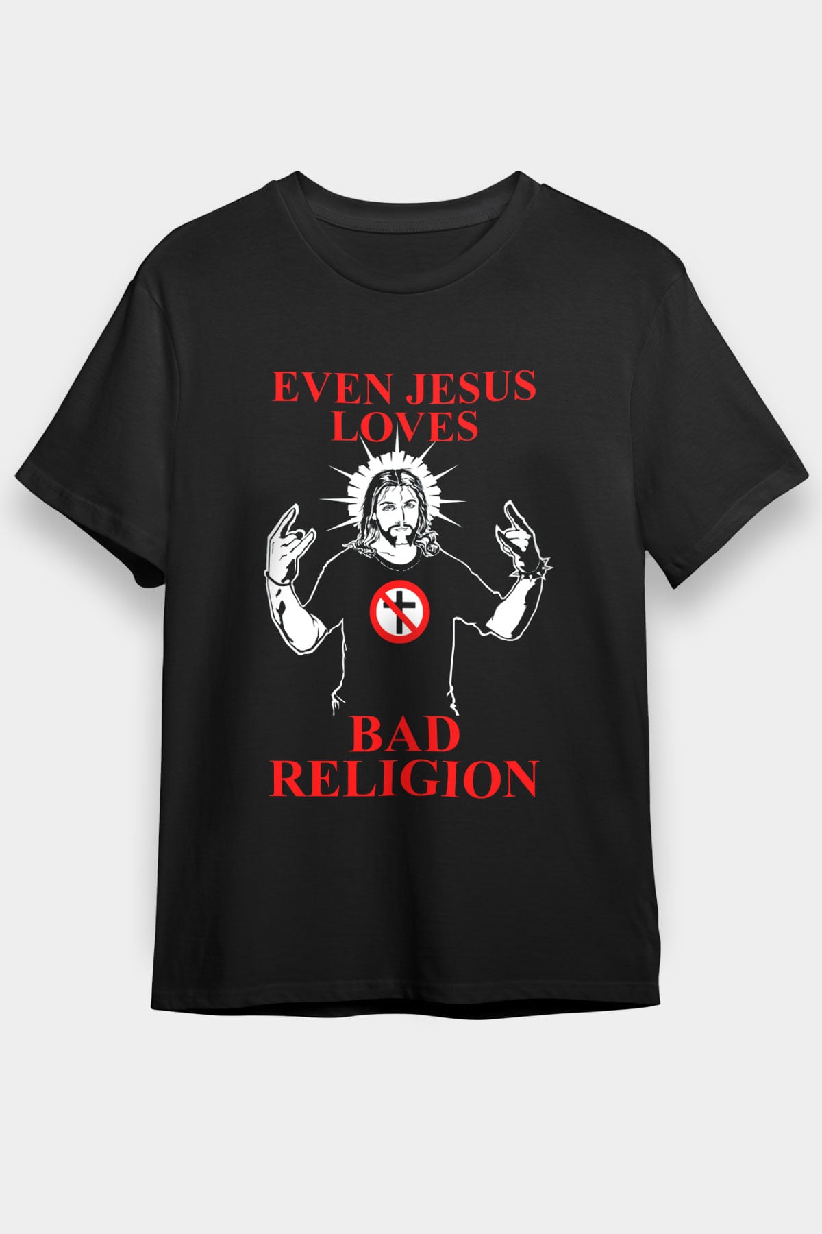 Bad Religion Siyah Unisex Tişört T-Shirt - TişörtFabrikası