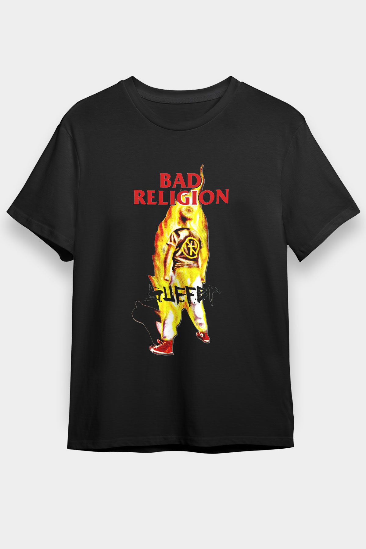 Bad Religion Siyah Unisex Tişört T-Shirt - TişörtFabrikası