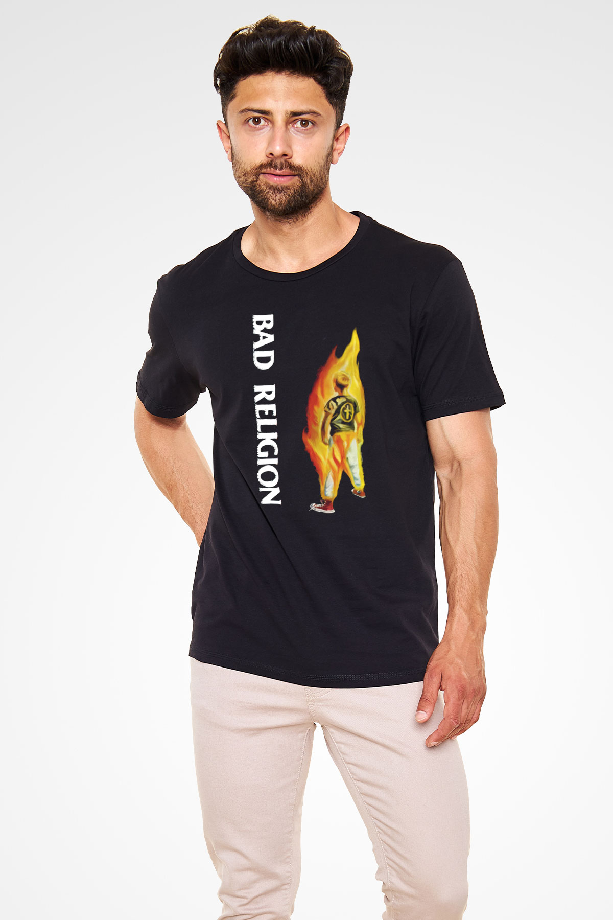Bad Religion Siyah Unisex Tişört T-Shirt - TişörtFabrikası