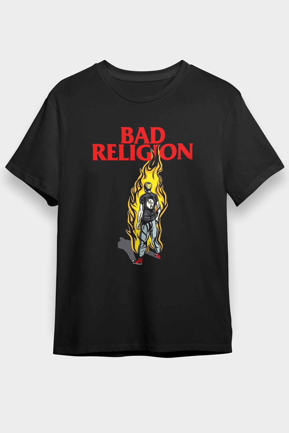 Bad Religion Siyah Unisex Tişört T-Shirt - TişörtFabrikası