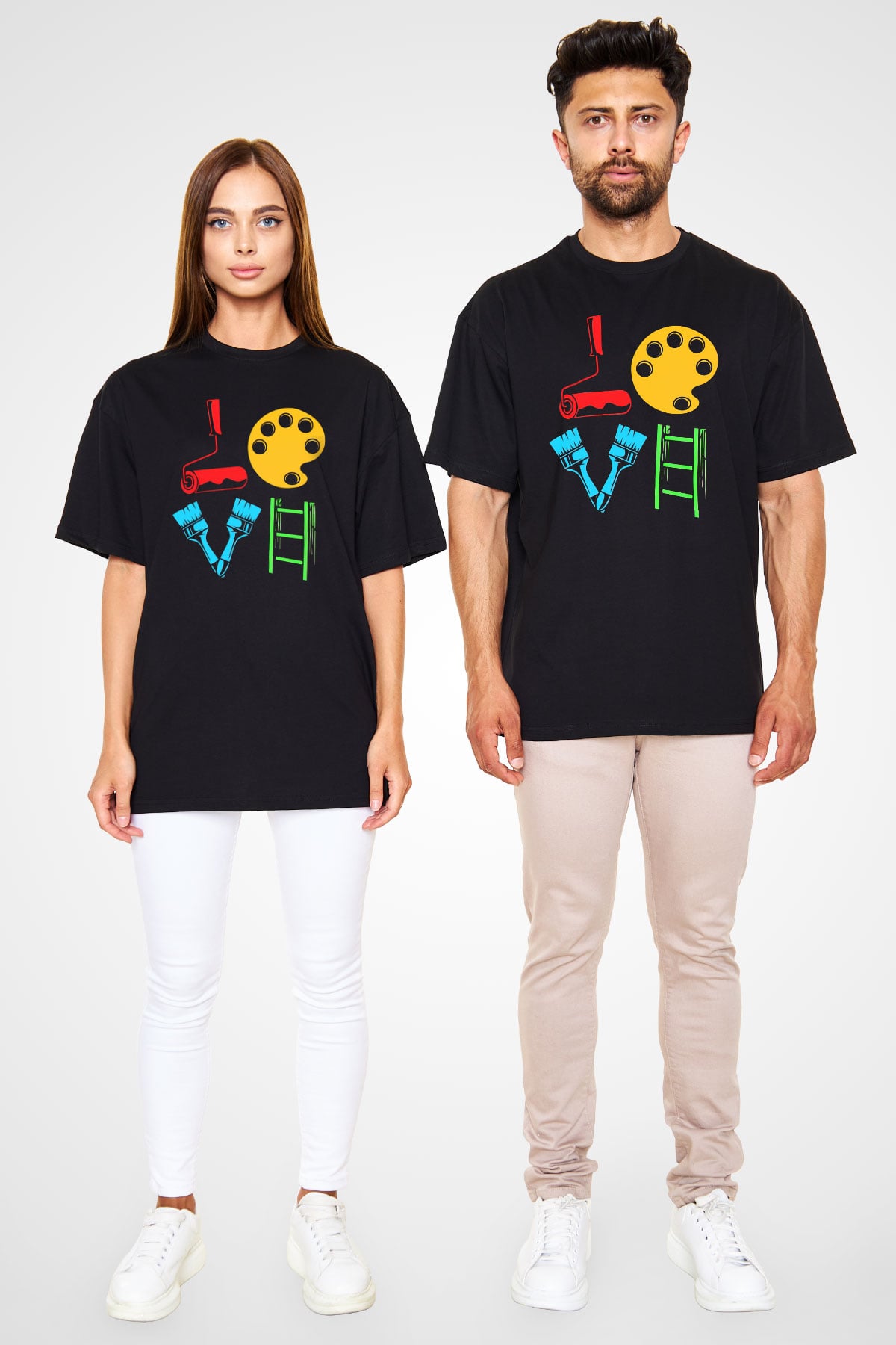 Badanacı Siyah Unisex Tişört T-Shirt - TişörtFabrikası