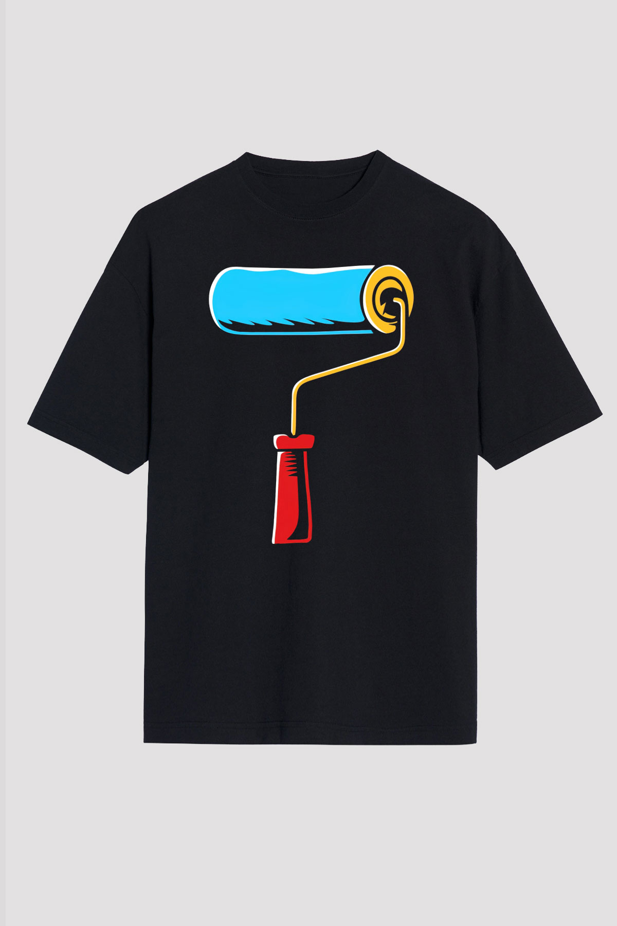 Badanacı Siyah Unisex Tişört T-Shirt - TişörtFabrikası