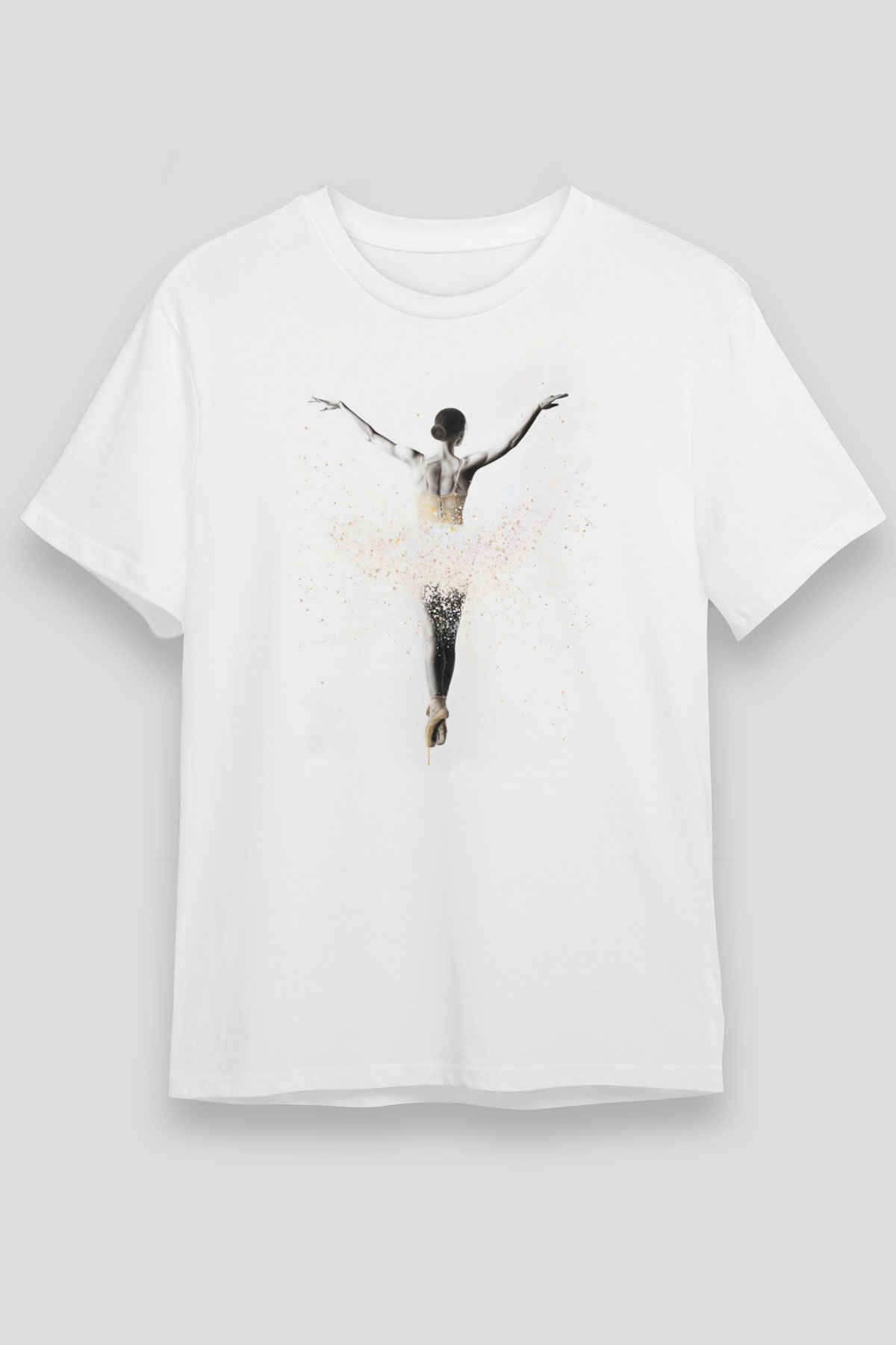 Bale Beyaz Unisex Tişört T-Shirt - TişörtFabrikası