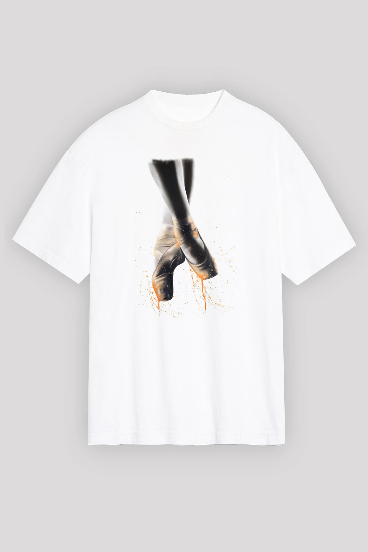 Bale Beyaz Unisex Tişört T-Shirt - TişörtFabrikası