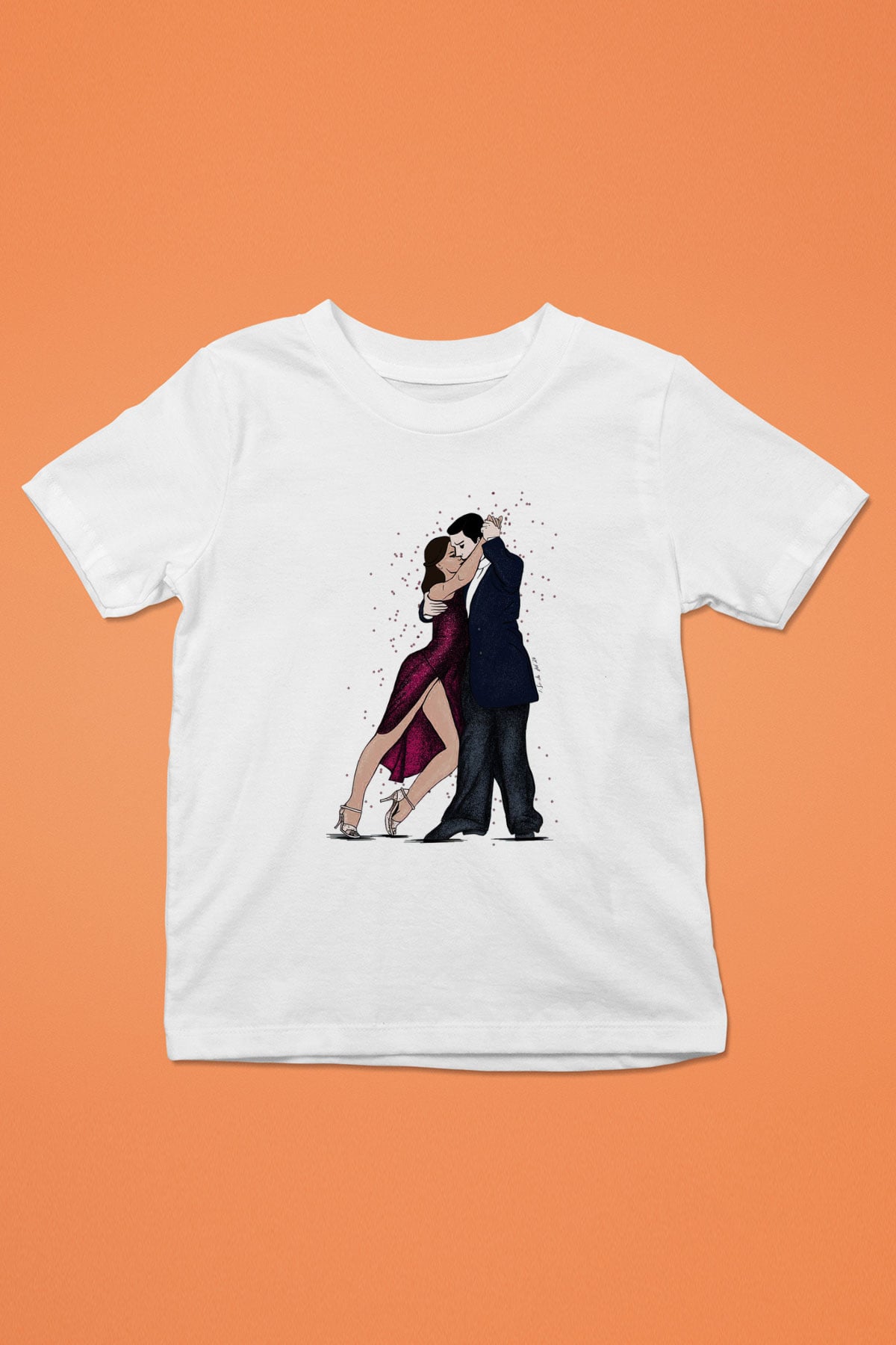 Balo Beyaz Unisex Çocuk Tişört