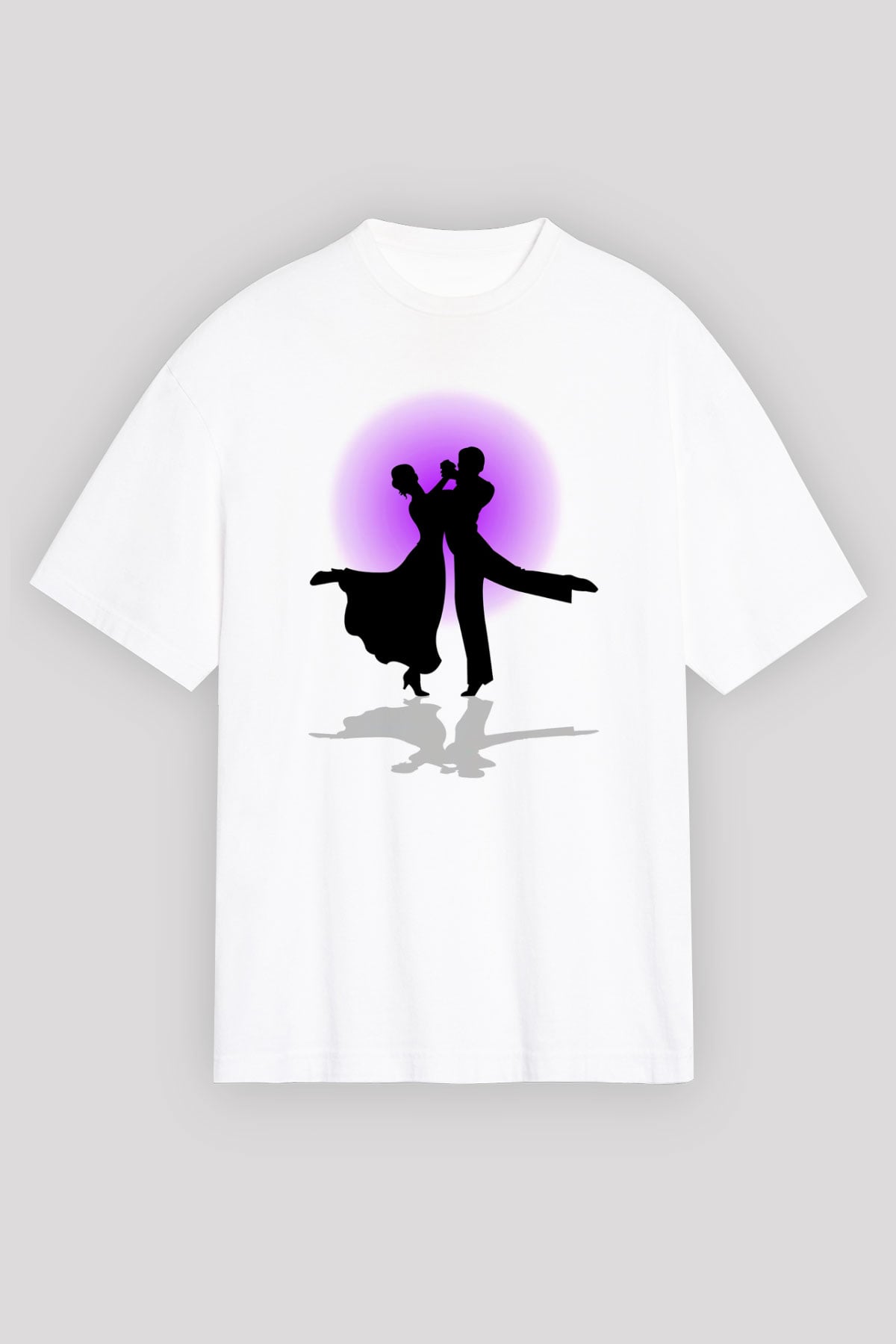 Balo Beyaz Unisex Oversize Tişört T-Shirt