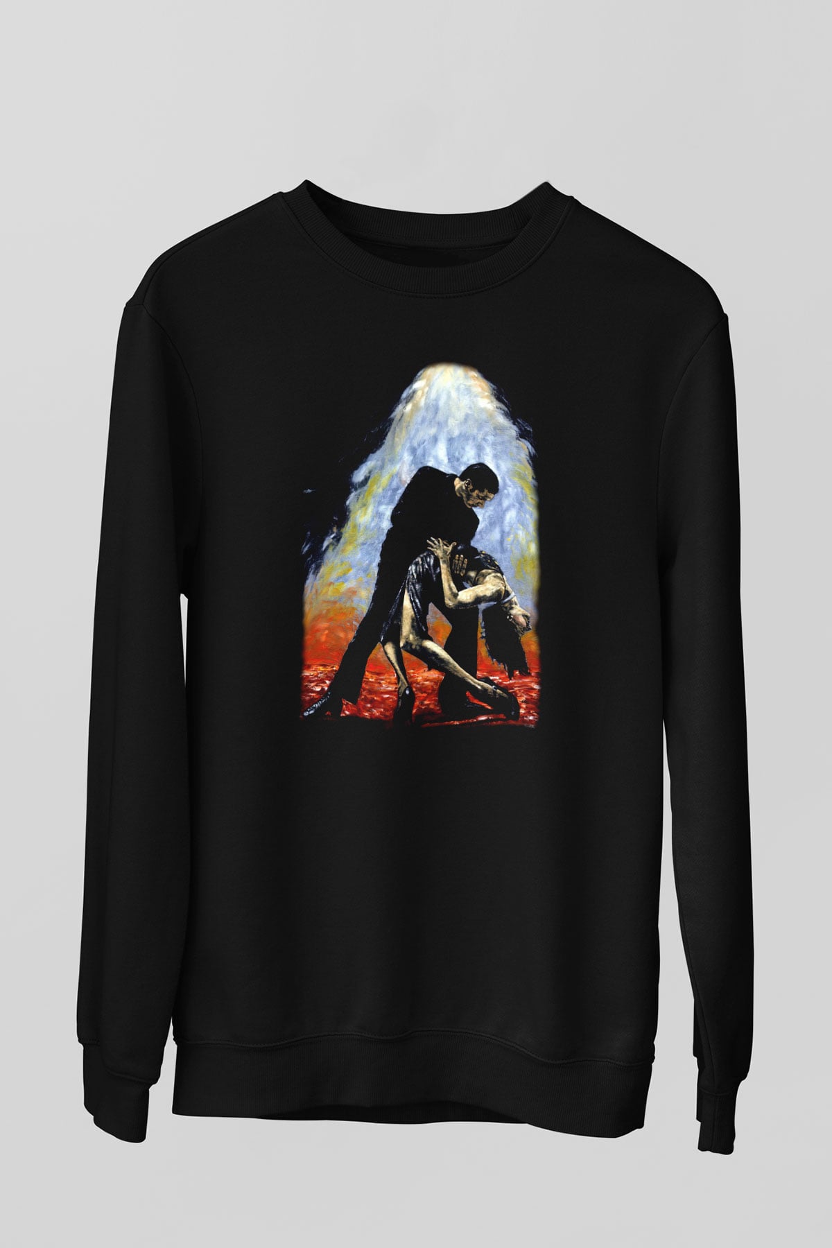 Balo Siyah Unisex Sweatshirt