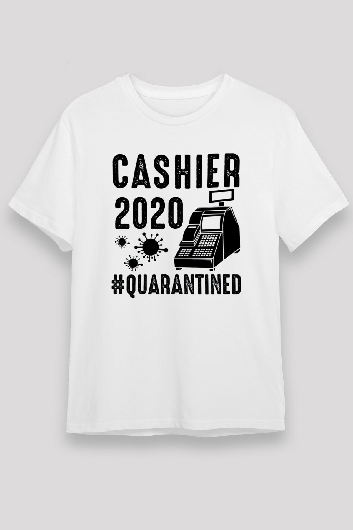Bankacı Beyaz Unisex Tişört T-Shirt - TişörtFabrikası