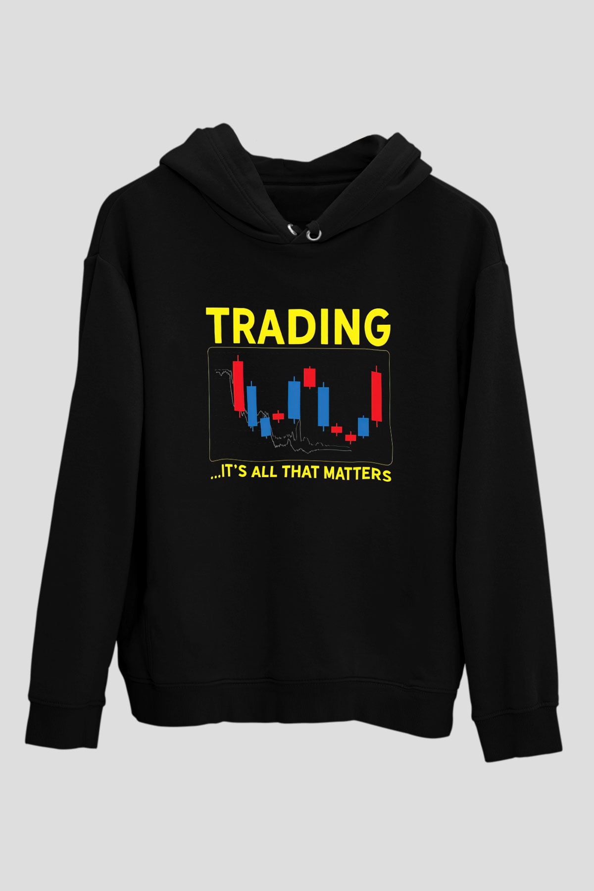 Bankacı Siyah Unisex Kapüşonlu Sweatshirt