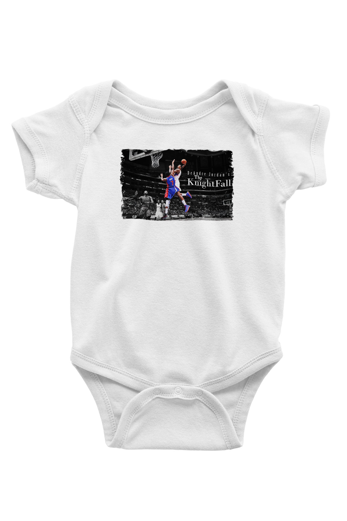 Basketbol Beyaz Bebek Body - Zıbın