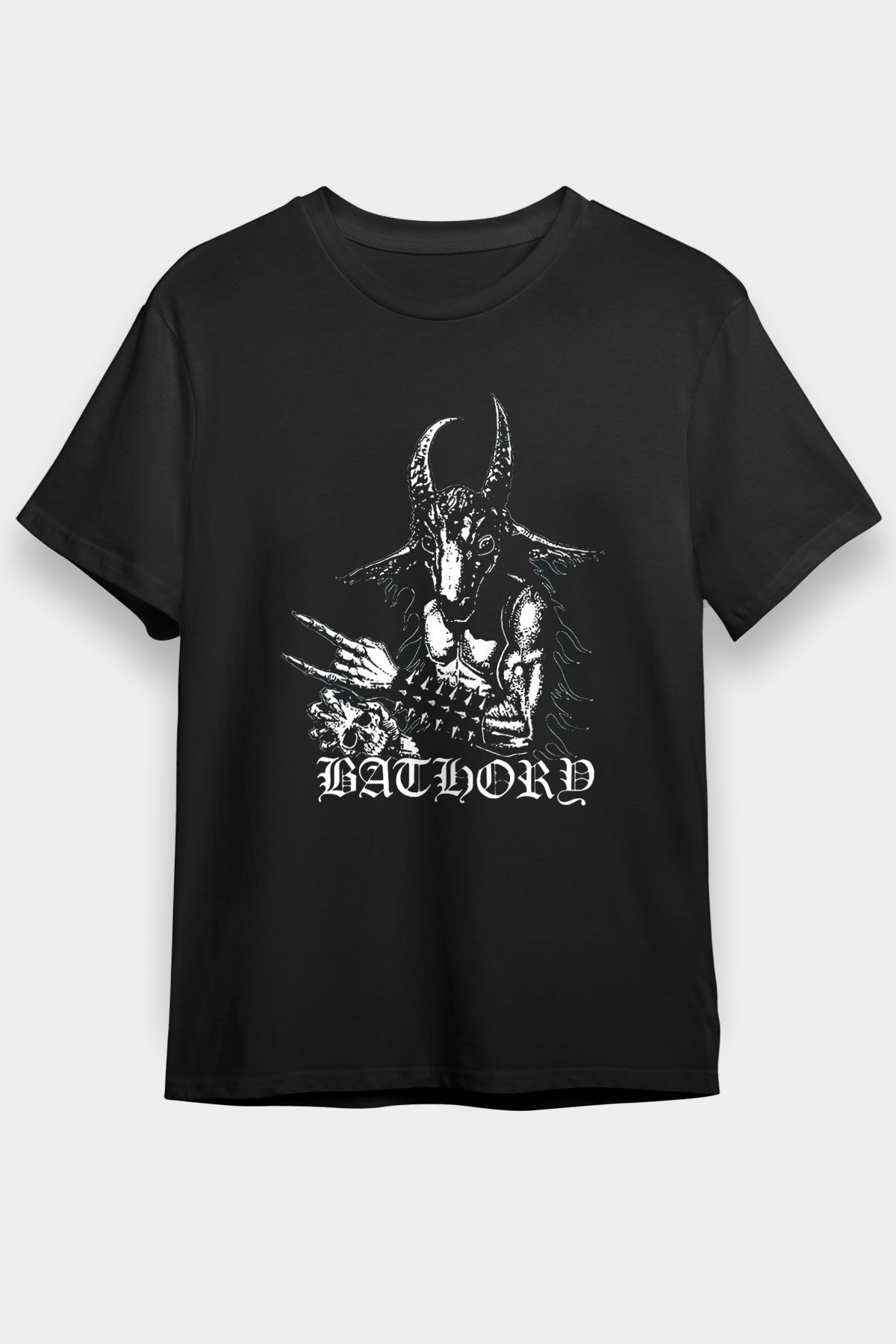 Bathory Siyah Unisex Tişört T-Shirt - TişörtFabrikası