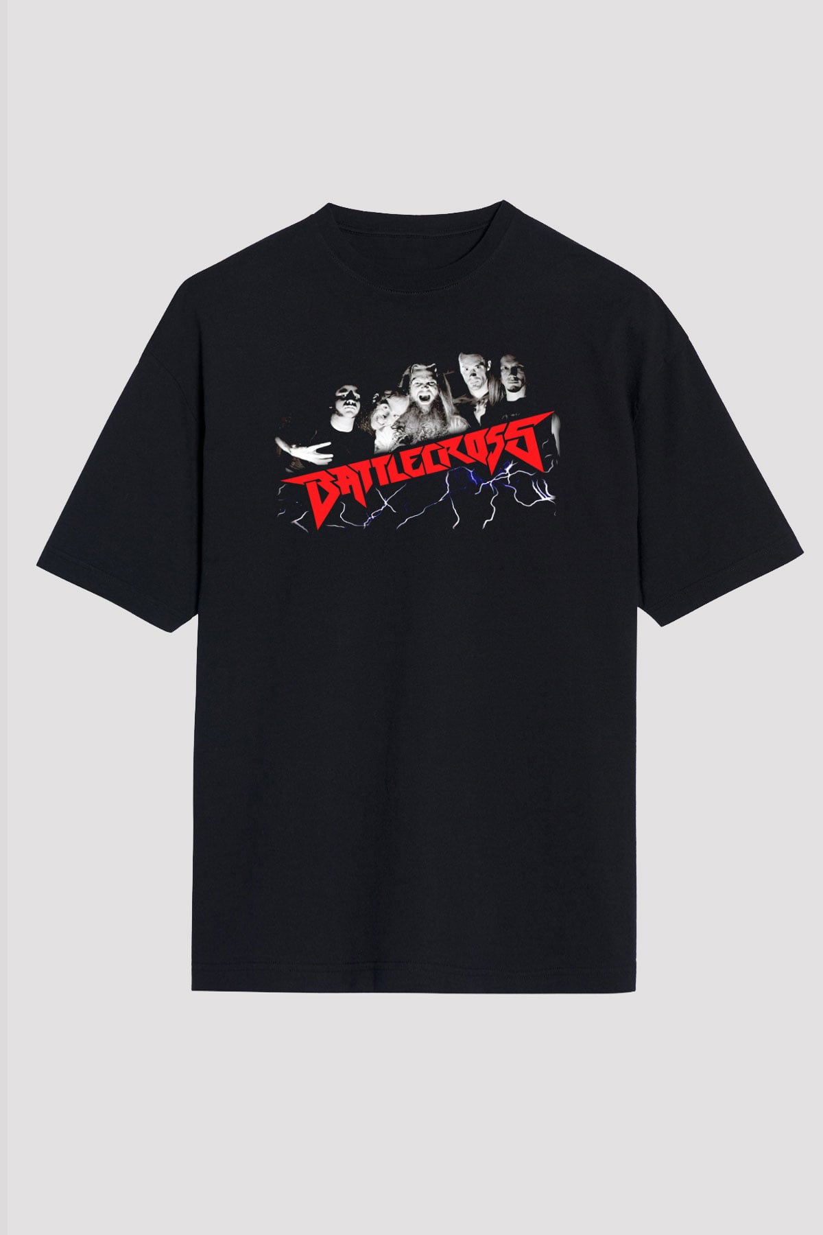 Battlecross Siyah Unisex Tişört T-Shirt - TişörtFabrikası